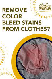 The dish cloths look so bright and the salmon color adds a nice contrast, but i really can't stand that they bleed so badly. How To Remove Color Bleed Stains From Clothes Detailed Answer