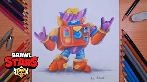 Brawl stars ücretsiz bir oyundur ama bazı oyun öğeleri gerçek para ile de satın alınabilir. Surge Brawl Stars 3d Colored Pencil Drawing Desenez Si Colorez Youtube
