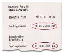 Jetzt einen unserer 21 deutsche post gutscheine einlösen! Deutsche Post Letter Item Status