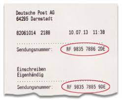 1 maximum weight limit admitted. Deutsche Post Letter Item Status