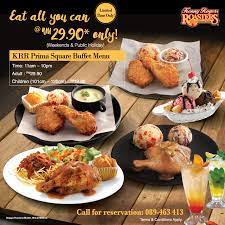 5 pirasong gulay sa mixed veggies na side dish. We Now Have An Eat All Kenny Rogers Roasters Malaysia Facebook