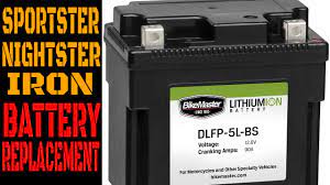 Harley Sportster Nightster Iron Battery Replacement 2007 Youtube