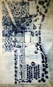 Edna Walling Garden Plan For The Property Of Mr K Menzies Esq Nagambie