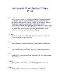 I will show you just that. Dictionary Of Automotive Terms Profile Pictures For