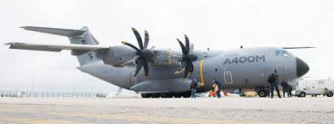 Showing editorial results for airbus a400m. Bundeswehr Testet Neues Transportflugzeug Airbus A400m