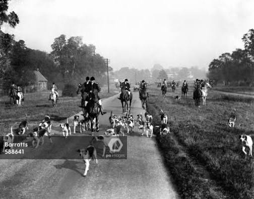 The British Countryside - Hunting - Foxhounds - 1930 - PA Images