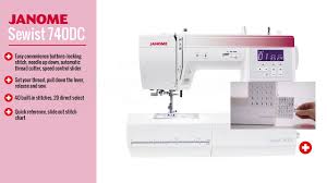 Janome Sewist 740dc Computerized Sewing Machine