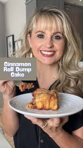 Cinnamon Roll Dump Cake Recipe, Ingredients: * 2 cans of Grands Cinnamon  Rolls (5 count each)
