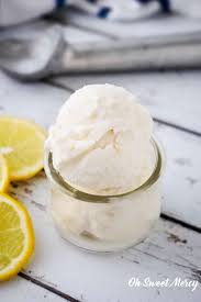 Bring the milk mixture to a simmer over medium heat, stirring until the sugar substitute and dry milk are dissolved. Luscious Lemon Ice Cream Low Carb Thm S Oh Sweet Mercy