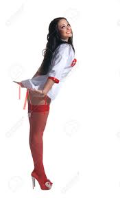 Not finding what you're looking for? This Is A Sexy Nurse In Red Stockings And A Short Medical Gown Stock Photo Picture And Royalty Free Image Image 7718173