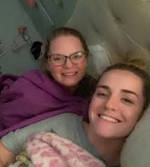 Screaming, crying and throwing up bc it's your birthday. You're not just my  best friend, you're my person. You're stuck with me forever