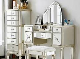 Mirrored vanity table dressing table mirror vanity desk mirrored furniture vanity tables vanity cabinet contemporary side tables bedroom table home office furniture. Kate Mirrored Vanity Dresser Dressing Table Set Mirrored Luxury Furniture Home Living Furniture Tables Sets On Carousell