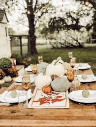 These dinner party menu ideas and fall entertaining tips will have your guests talking for weeks! How To Host A Simple Outdoor Fall Dinner American Farmhouse Lifestyle