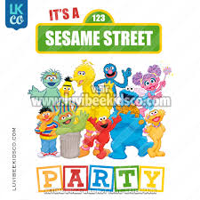 Sesame street svg face head bundle/ sesame street layered svg/ sesame face svg ornaments. Sesame Street Birthday Iron On Transfer Sesame Street Party Luvibeekidsco