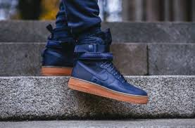 Out Now Nike Sf Af1 High Midnight Navy Kicksonfire Com Nike Sf Af1 Nike Af1 High