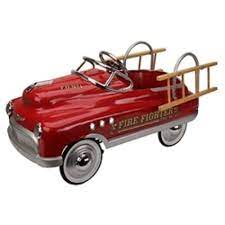 Comet Pedal Car Fire Truck Out Of Stock Vintage Pedal Cars Pedal Cars Fire Trucks