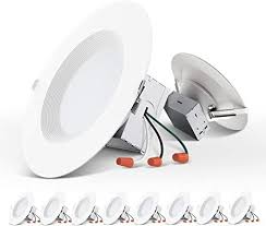 If you're wondering how you install a light fixture without an electrical box, the short answer is that you don't. Freelicht 10 Pack 5 6 Inch Slim Led Downlight With Junction Box 15w 110w 1200 Lm Dimmabl In 2021 Recessed Lighting Led Recessed Ceiling Lights Led Recessed Lighting