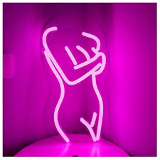 Lady Back Led Neon Sign Lights Art Wall Decorative Lights10 4 X19 6 Sexylady Pink Amazon Com Neon Signs Pastel Pink Aesthetic Neon