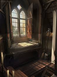Cinderella Oscar Cafaro Fantasy Bedroom Concept Art Hogwarts Aesthetic