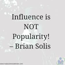 It's like picking your breakfeast cereals. Influence Is Not Popularity Businesscoach Businesstips Quote Smallbusiness Business Tips Coaching Business Influence