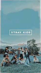 Stray Kids Blue Wallpaper Kids Wallpaper Kids Background Kpop Wallpaper