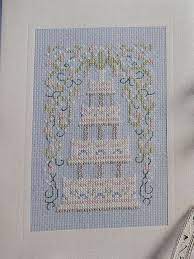 Check spelling or type a new query. Tiered Wedding Cake Card Cross Stitch Charts Patterns For Sale