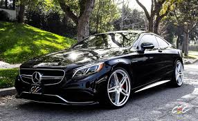 Mercedes Benz S63 Amg Coupe With Custom Wheels Cec Los Angeles Ca Us 236018 Black Mercedes Benz Mercedes Benz Mercedes Benz Cars