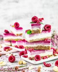 Schnelle, gesunde, vegane gerichte aus drei zutaten. Roh Vegane Himbeer Riegel Gesund Super Lecker Und Ohne Zucker
