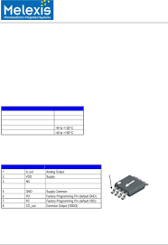 MLX91205 by Melexis Technologies NV Datasheet | DigiKey