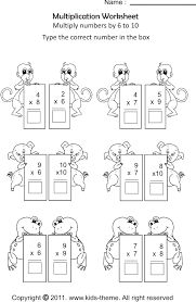 These worksheets are pdf files. Multiplication Worksheets Multiply Numbers By 6 To 10