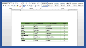 Word Crear Y Editar Tablas En Word Saber Programas