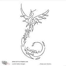 Phoenix And Words Life Michela Requested The Tattoo Of A Phoenix With Delicate Lines Containing Four Wo Small Phoenix Tattoos Tattoos Phoenix Tattoo Feminine