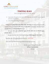 Từ thứ bảy (30/4) đến thứ ba (ngày 3/5). Thong Bao Nghá»‰ Lá»… 30 4 1 5 Chung CÆ° The Emerald Má»¹ Ä'inh