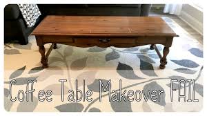 Sincerely jen diy coffee table makeover. Coffee Table Makeover Fail Youtube