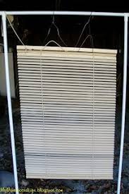 And then spray until the brown is gone! How To Paint Mini Blinds My Repurposed Life Rescue Re Imagine Repeat