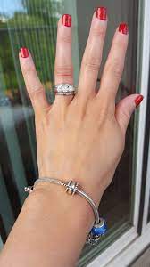 Three Stone E Ring With Enhancer Engagement Ring Wedding Band Engagement Ring Inspiration Rings