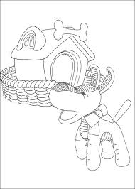 Coloring pages for learning numbers and colors for preschool and kindergarten. Andy Pandy Coloring Book 16
