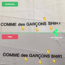 Trova una vasta selezione di supreme comme des garcons a magliette da uomo a prezzi vantaggiosi su ebay. How To Spot Fake Supreme Comme Des Garcons Split Box Logo Legit Check By Ch