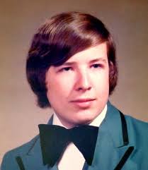 It's 1977 and I'm a senior. People keep talking about my hair and I'm  hoping I still have it when I'm older .... 🙂 I love the tie.