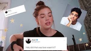 To all the boys we've loved before…you can take a seat. Liz Bissonette S Song Using Noah Centineo Tweets Is Going Viral Because It S So Good