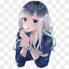 Anime is an aesthetic revolving around the visual culture of japanese anime and manga. Anime Girl Sticker Anime Girl Aesthetic Transparent Hd Png Download 675x1003 3202054 Pngfind