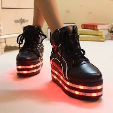 10 Led Shoes That Light Up At The Bottom And Change Colors So Bright The Endearing Designer
