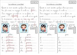 Conj 8 Ce1 Les Verbes En Er Au Futur La Classe Des Ce De Villebois Pluriel Des Noms Ce1 Le Pluriel