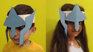 Savasci Maskesi Yapimi Kartondan Maske Nasil Yapilir Savascilar Maskeler Migfer