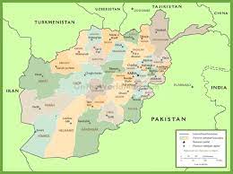 Afghanistan suffered fewer direct effects from the pandemic than many other countries, however, and the ongoing conflict had a greater impact on everyday life. Political Map Of Afghanistan