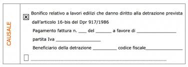 Bonifico Parlante Per Bonus Mobili Istruzioni Causale Ed Esempi Idealista News