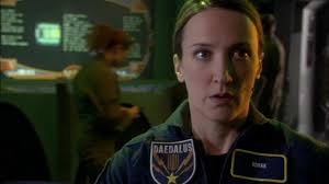 Just watched the Atlantis episode "Ghost in the machine" and was totally  blown away by the acting of Michelle Morgan, emulating the mannerisms and  infections of Torri Higginson so perfectly it almost