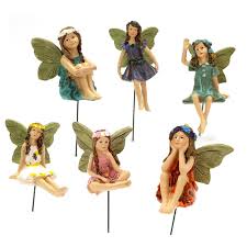 Shop for garden fairy statues in garden statues. Fairy Garden 6 Miniature Fairy Tale Statues A Large Stock Of Accessories For Outdoor Or House Decoration Fairy Garden Supplies Figurines Miniatures Aliexpress