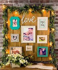 It S Your Big Day It Deserves A Big Display To Diy 1 Attach 4 Wood Panels Sku 1304484 By Turning Them Up Frame Welcome Home Parties Wedding Decorations