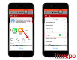 Cara Menerjemahkan Halaman Web di Safari pada iPhone / iPad | Inwepo